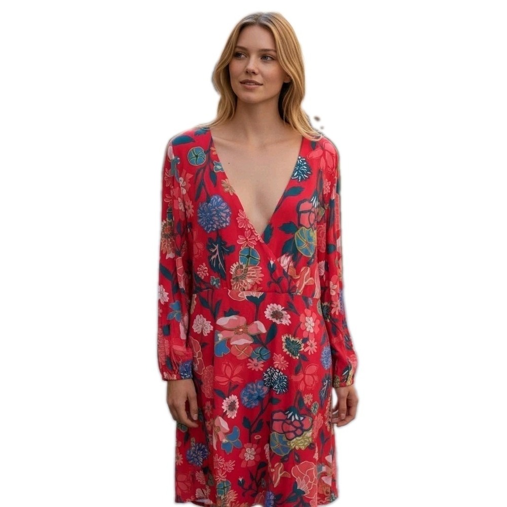 J.Crew Romantic Dress Floral Preppy Cottagecore Boho Chic Whimsigoth Coquette 14